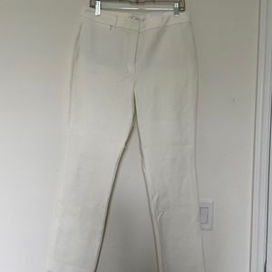 White House Black Market white trouser